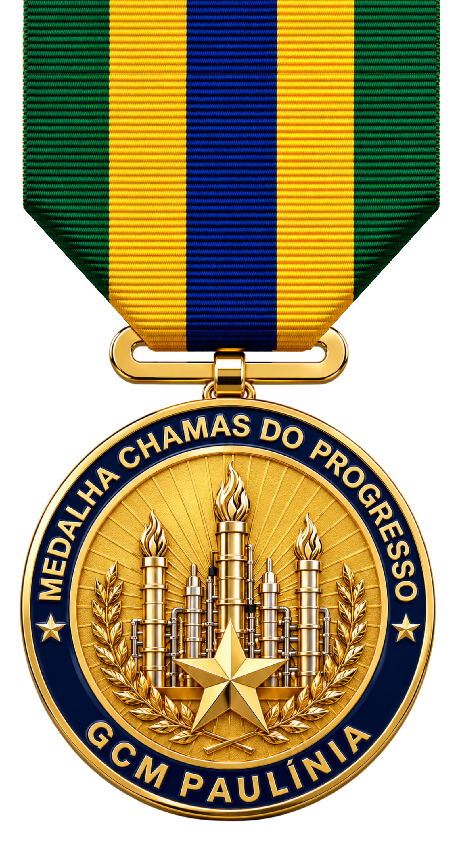 Brasão de MEDALHA CHAMAS DO PROGRESSO